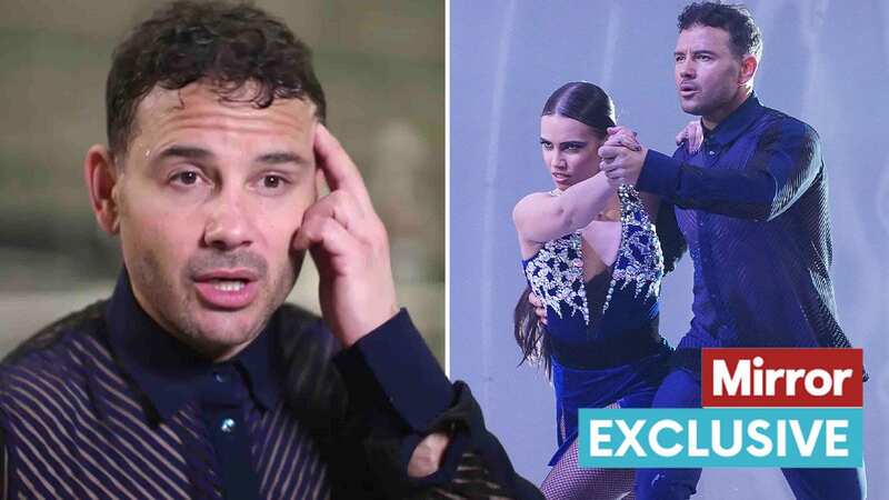 Ryan Thomas has opened up about his struggles with ITV skating series Dancing On Ice