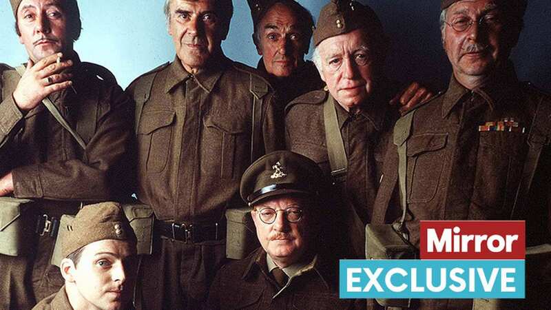 James Beck, Ian Lavender, John Le Mesurier, John Laurie, Arthur Lowe, Arnold Ridley and Clive Dunn (Image: Pictures in Mind)