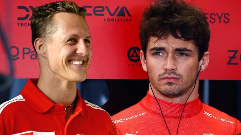 Charles Leclerc has followed in Michael Schumacher