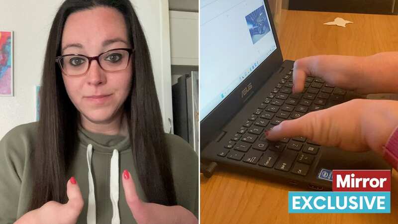 Teacher with just two fingers says she can type faster than most people