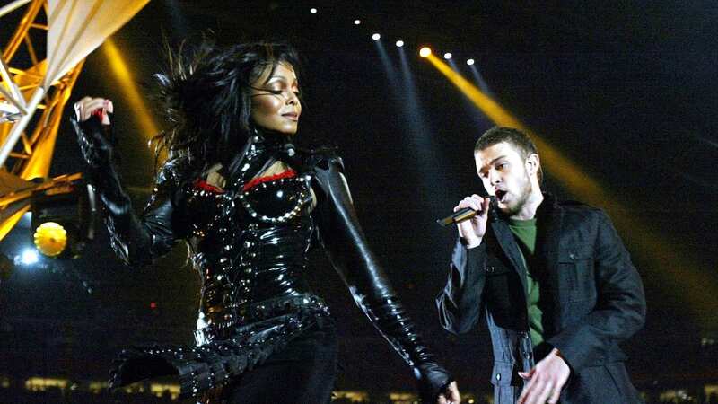 Janet Jackson and Justin Timberlake performing at the Super Bowl in 2004 (Image: Getty Images)