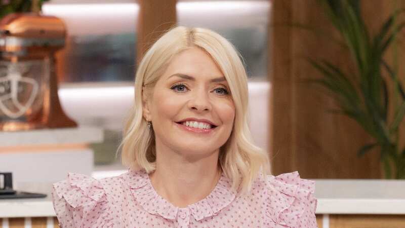 Holly Willoughby enjoys a 