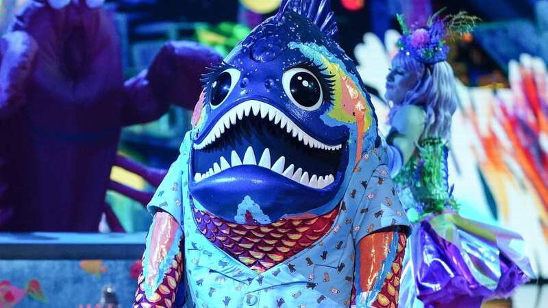 The Masked Singer UK 2024 fans need no more clues for Piranha (Image: ITV)
