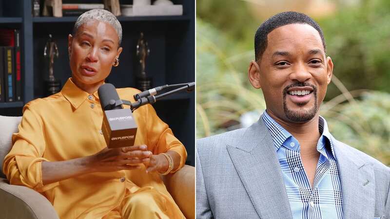 Last year, Jada began opening up about her split from Will Smith as she released her memoir, Worthy (Image: Getty)