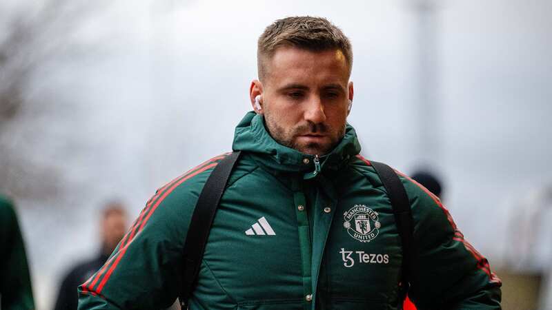 Luke Shaw admits Manchester United have been forced to lower their targets for the season (Image: Ash Donelon/Manchester United)