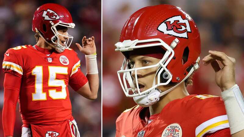Patrick Mahomes is known for twitching his fingers during NFL games (Image: No credit)