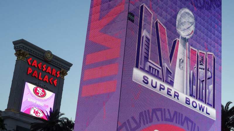 Las Vegas has provided a perfect backdrop for Super Bowl week (Image: Ethan Miller/Getty Images)