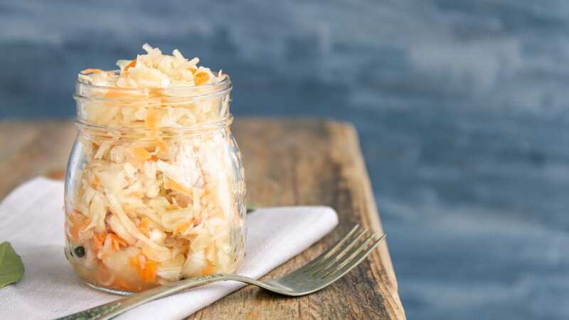 Eating fermented foods can lead to improved mental health, a study has suggested (Image: Getty Images)