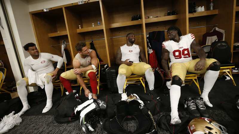 The San Francisco 49ers have a feared defensive line (Image: Michael Zagaris/San Francisco 49ers/Getty Images)