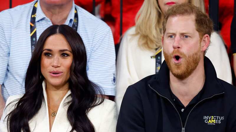 Meghan Markle and Prince Harry are unlikely to be at the big game (Image: Getty Images)