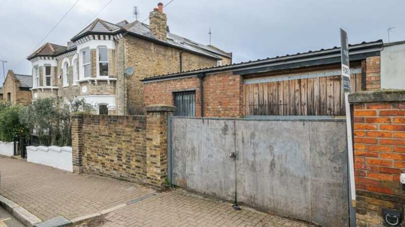 A side view of the £1million garage which has gone on the market (Image: mediadrumimages / @NobleEstates)