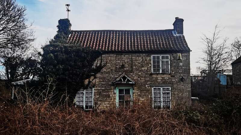 The front of the house in the village of Bitchfield, Lincolnshire (Image: mediadrumimages/Kyle Urbex)