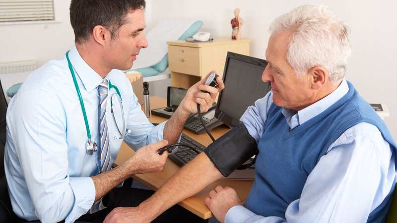 Having a blood pressure check is painless and takes a few moments (Image: Getty Images)