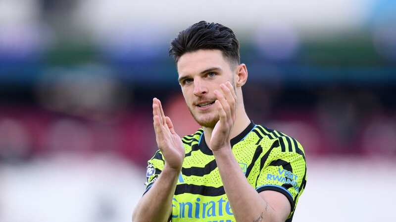 Declan Rice opted against celebrating his remarkable goal against West Ham