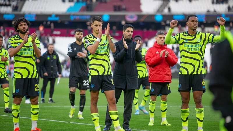 Arsenal ran out 6-0 winners over West Ham (Image: Elli Birch/IPS/REX/Shutterstock)