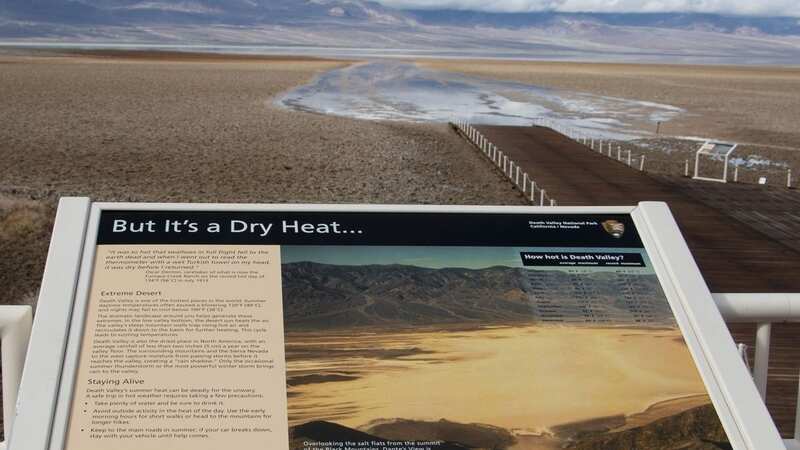 Death Valley now has a lake (Image: Giovanna Ponce/NPS)
