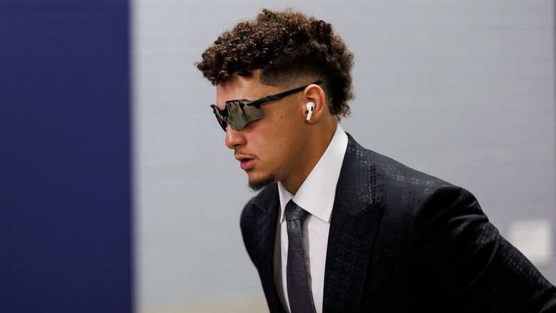 Patrick Mahomes was all business in the buildup to Super Bowl LVIII (Image: Ryan Kang/Getty Images)