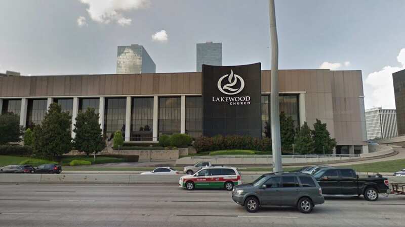 Lakewood Church, Houston Texas, where a shooter shot a child and also injured an older man