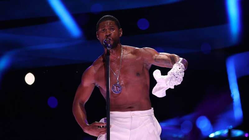Usher started off struggling owing to a microphone issue but recovered well to win the crowd round (Image: Getty Images)