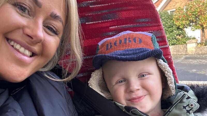 Mum Sally Glover and son Ziggy had to get off on a busy A-road at night after National Express 