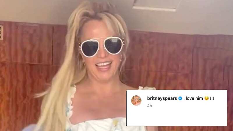 Britney posted about loving someone new on her social media (Image: britneyspears/Instagram)