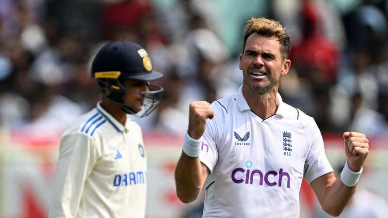 Jimmy Anderson is on 695 Test wickets (Image: AFP via Getty Images)