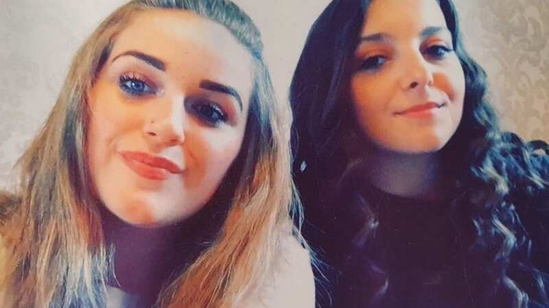 Rebecca Doughty (left) and Ellie Crossley died in a road accident near Capenhurst, Cheshire (Image: WALES NEWS SERVICE)