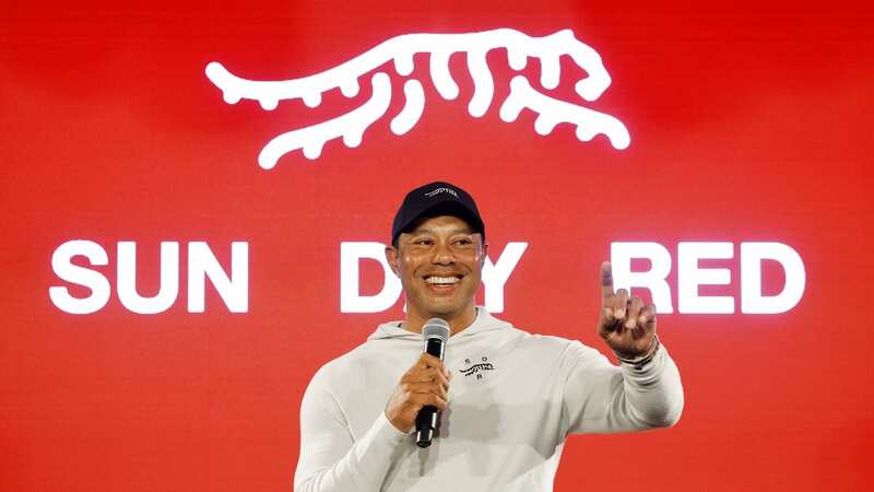 Tiger Woods launched Sun Day Red on Monday (Image: Kevork Djansezian/Getty Images)