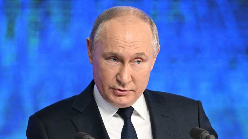 A "tsar train" has been assembled by Vladimir Putin (Image: AFP via Getty Images)