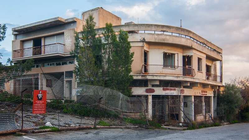 Varosha in Northern Cyprus was once a thriving, state of the art resort (Image: AFP via Getty Images)