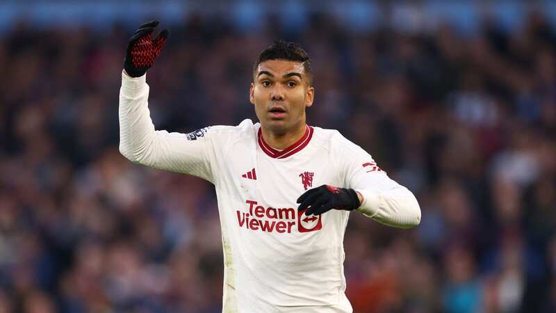 Manchester United midfielder Casemiro has left Nike (Image: Getty Images)