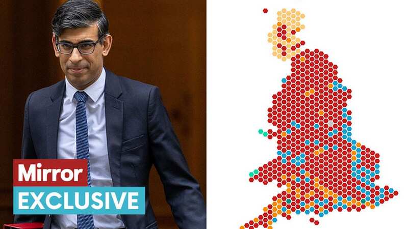 Rishi Sunak is on course to lead the Tories to their worst ever election result