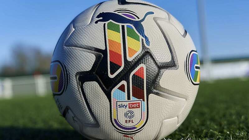 EFL teams will use a Rainbow Ball for the next two matchdays