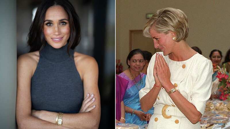 The Duchess was seen wearing Diana