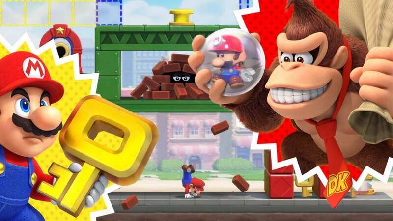 Mario vs Donkey Kong gives the 2004 original a complete graphical makeover, complete with new modes and levels. (Image: Nintendo)