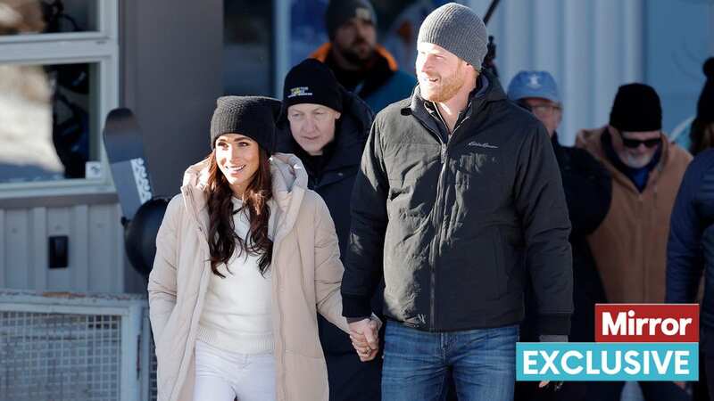 Harry and Meghan spent time on the Canadian slopes (Image: Getty Images)