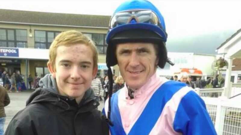 Keagan Kirkby (left) sadly died from injuries sustained during a race at Charing point-to-point in Kent earlier this month