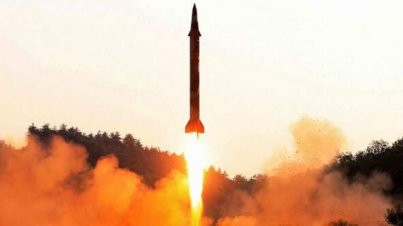 A test-fire of a ballistic missile by North Korea (Image: (Image: GETTY))