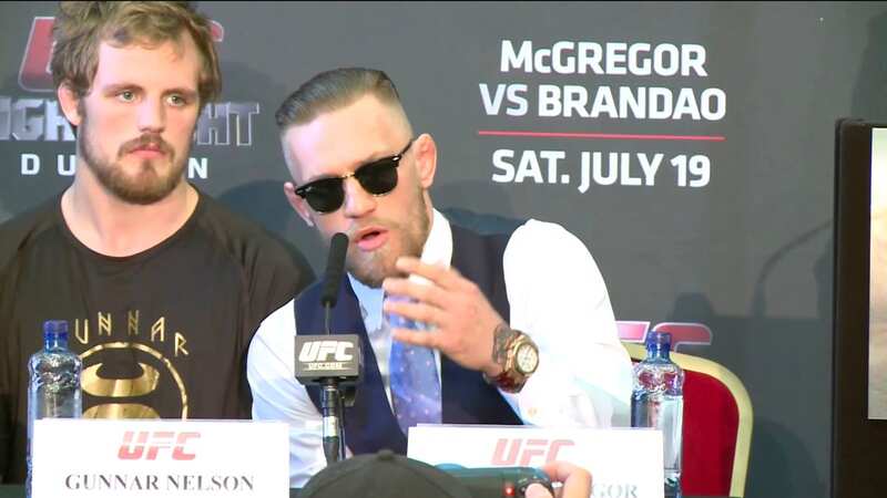 UFC star Conor McGregor admits to wearing fake watches in press conferences