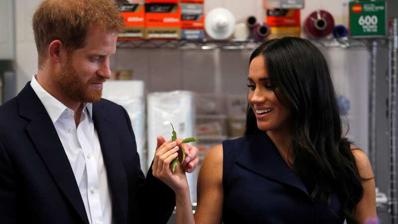 Harry and Meghan enjoyed a cosy meal on Valentine