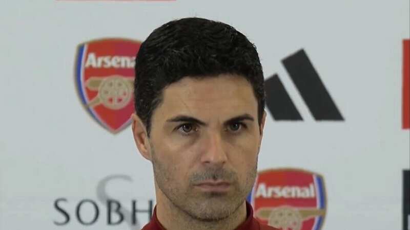 Mikel Arteta spoke about his injured players (Image: Sky Sports)