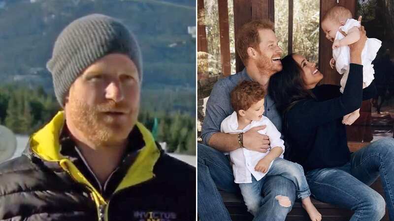 Prince Harry says Archie and Lilibet keep him 