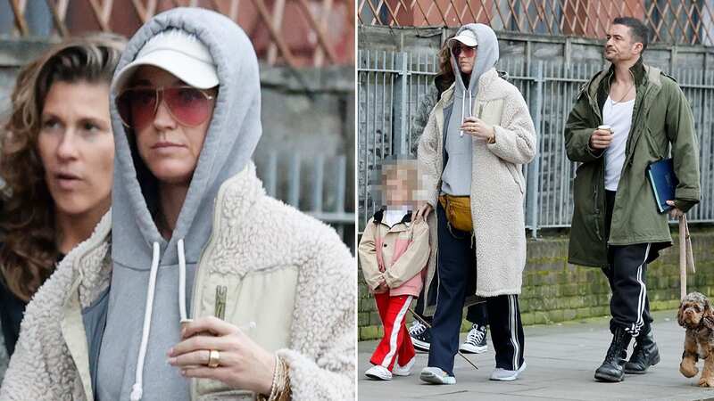 Katy Perry stepped out with her family on Thursday (Image: Click News & Media / SplashNews.com)