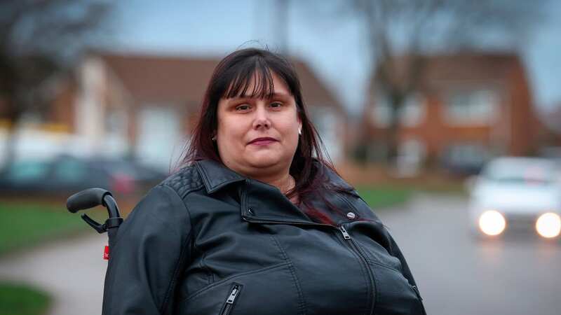 Jemma Cook suffered two broken ankles after her wheelchair hit uneven paving (Image: Joseph Raynor/ Nottingham Post)