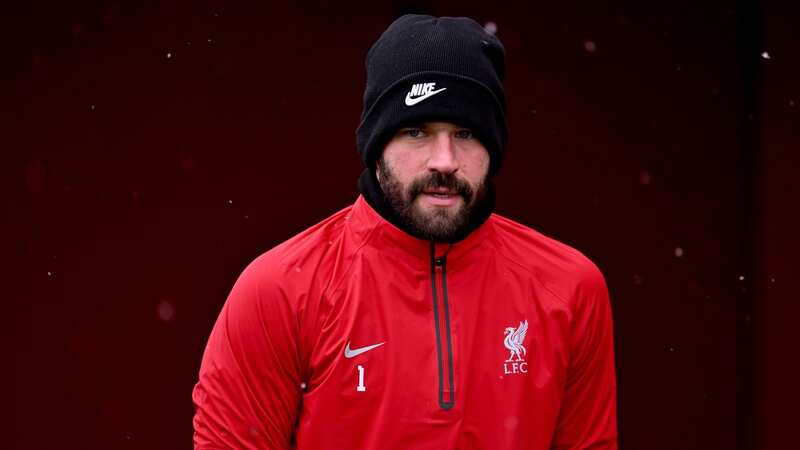 Alisson Becker is set to miss Liverpool