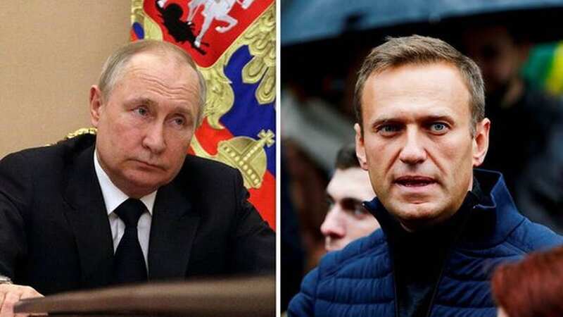 Vladimir Putin has been blamed for opponent Alexei Navalny