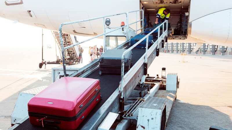 The woman had been unloading luggage from a flight at the time (stock image) (Image: Getty Images)
