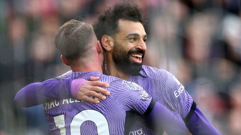 Mohamed Salah scored on his Liverpool return (Image: Kieran McManus/REX/Shutterstock)