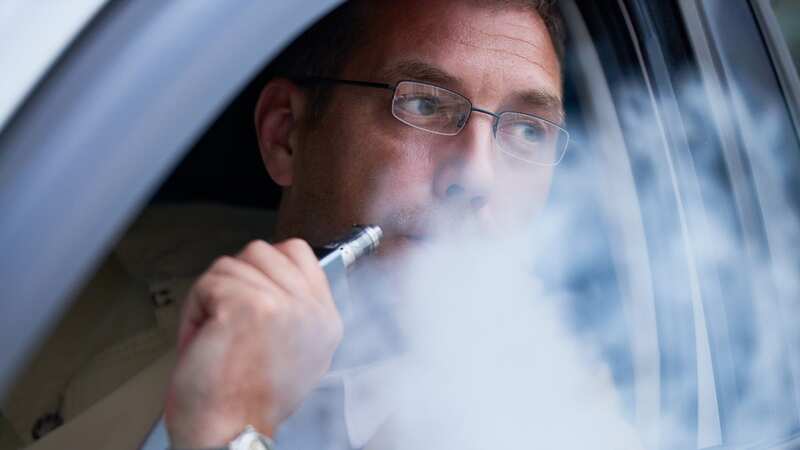 Should you ever vape while driving? (Stock photo) (Image: Getty Images/iStockphoto)