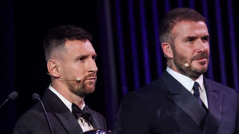 Lionel Messi and David Beckham (Image: FRANCK FIFE/AFP via Getty Images)